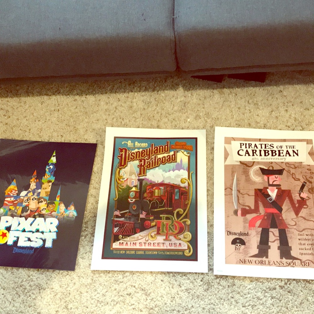 Disney Cast Member Exclusive posters